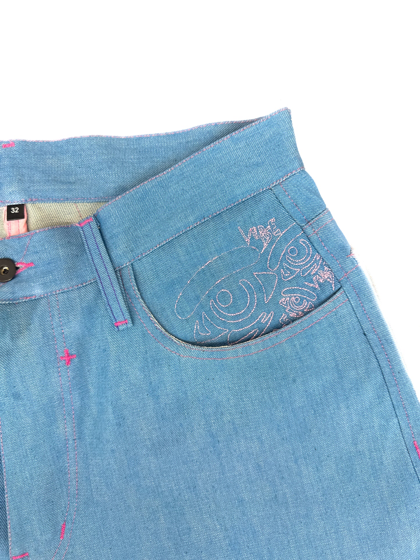 bubblegum blue jorts