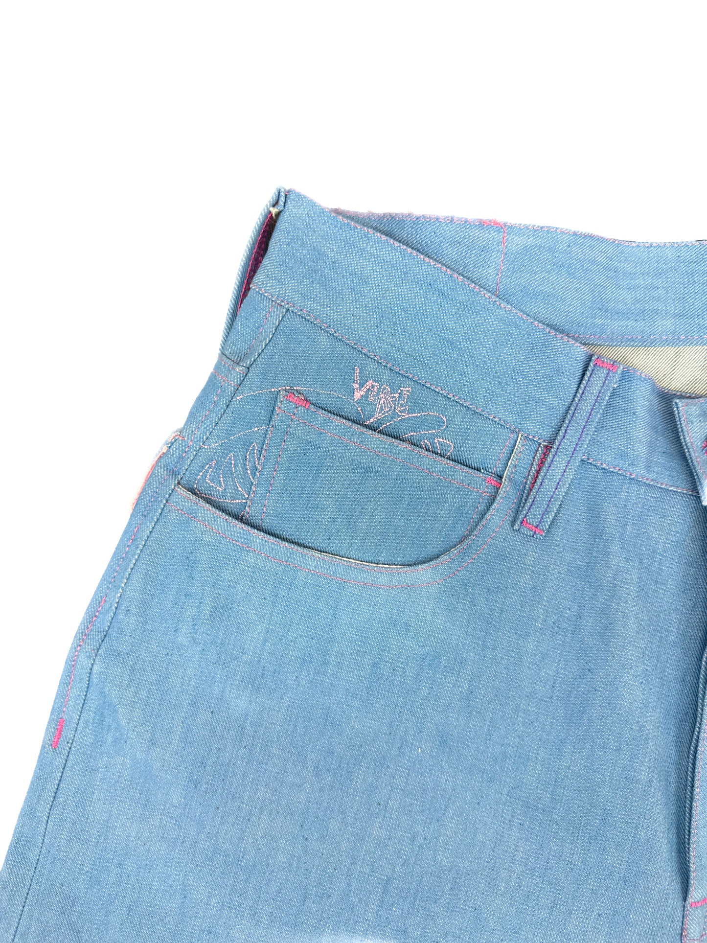 bubblegum blue jorts