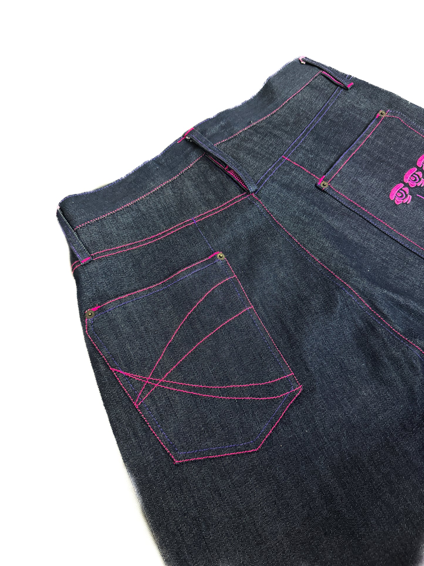 Two Tone TS Denim Jorts