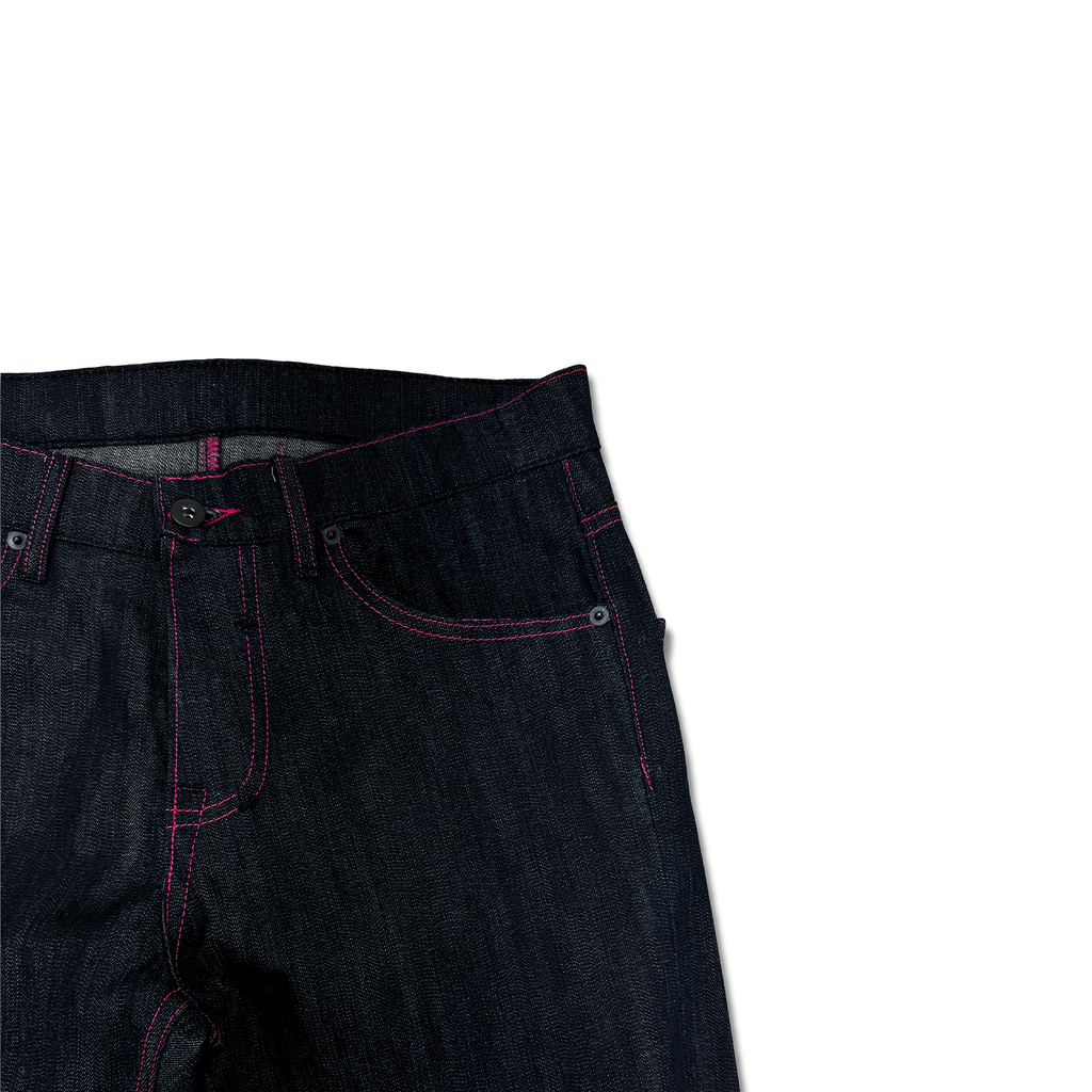 'destroy' flare jeans