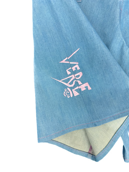bubblegum blue jorts