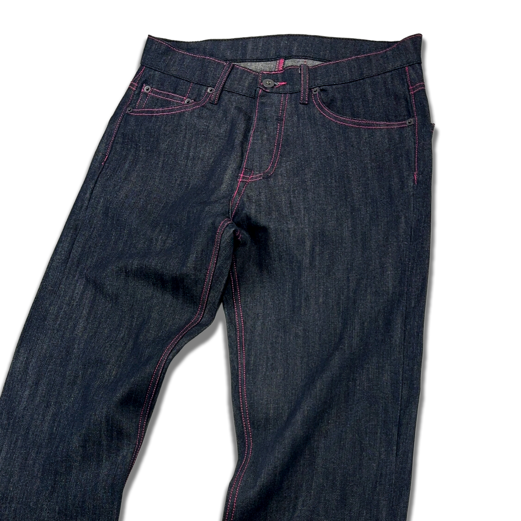 'destroy' flare jeans
