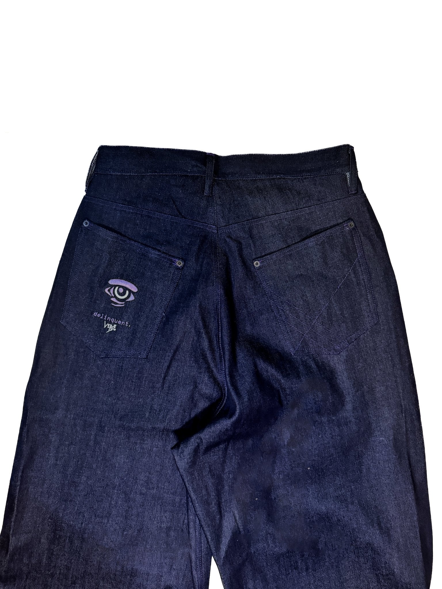 “delinquent” loose fit jeans - Verse