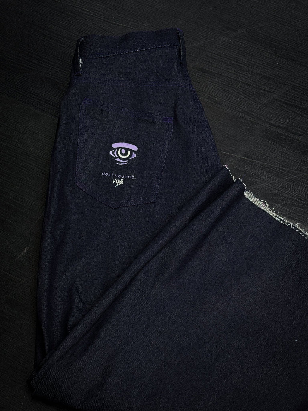“delinquent” loose fit jeans - Verse