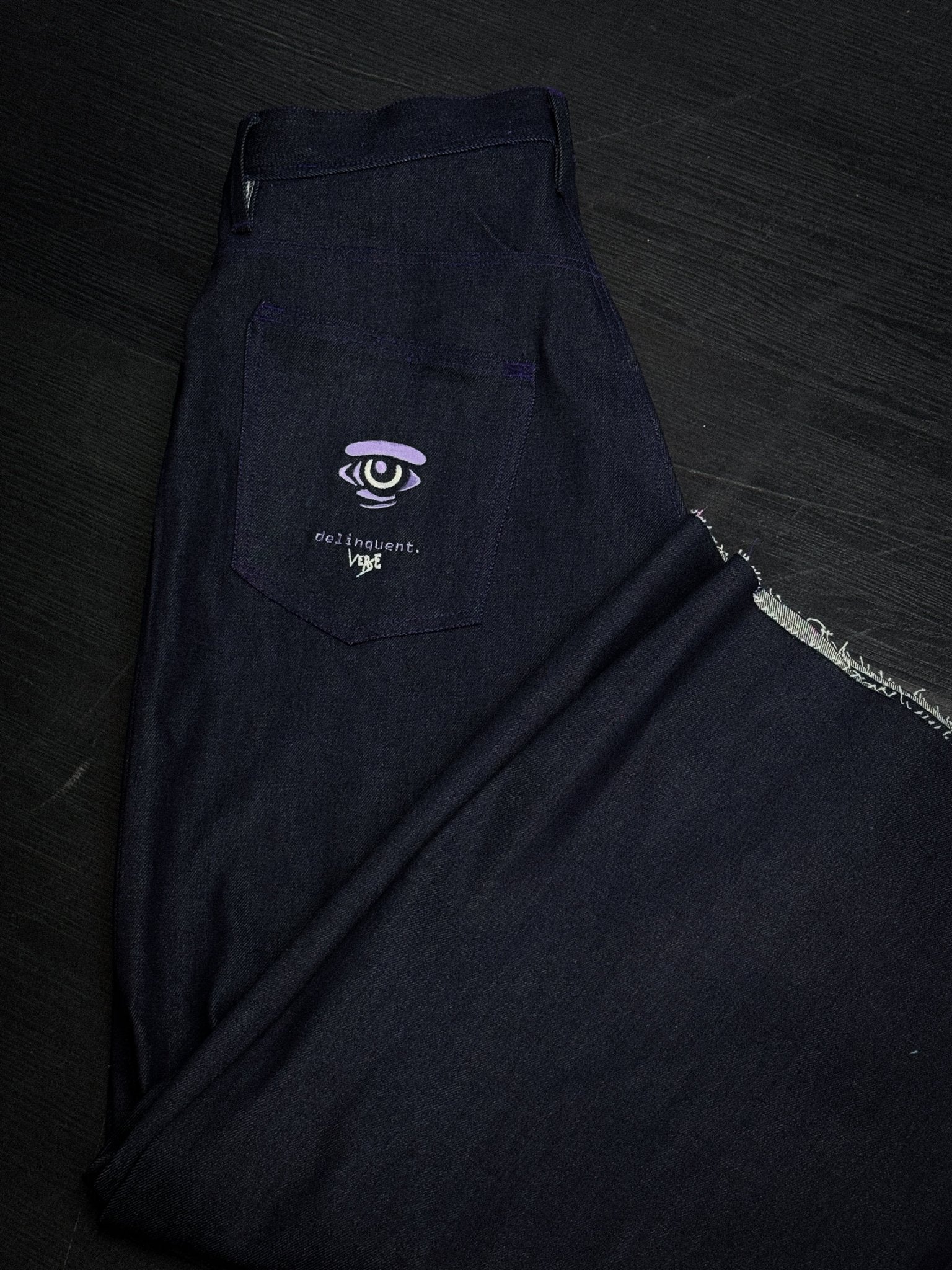 “delinquent” loose fit jeans - Verse