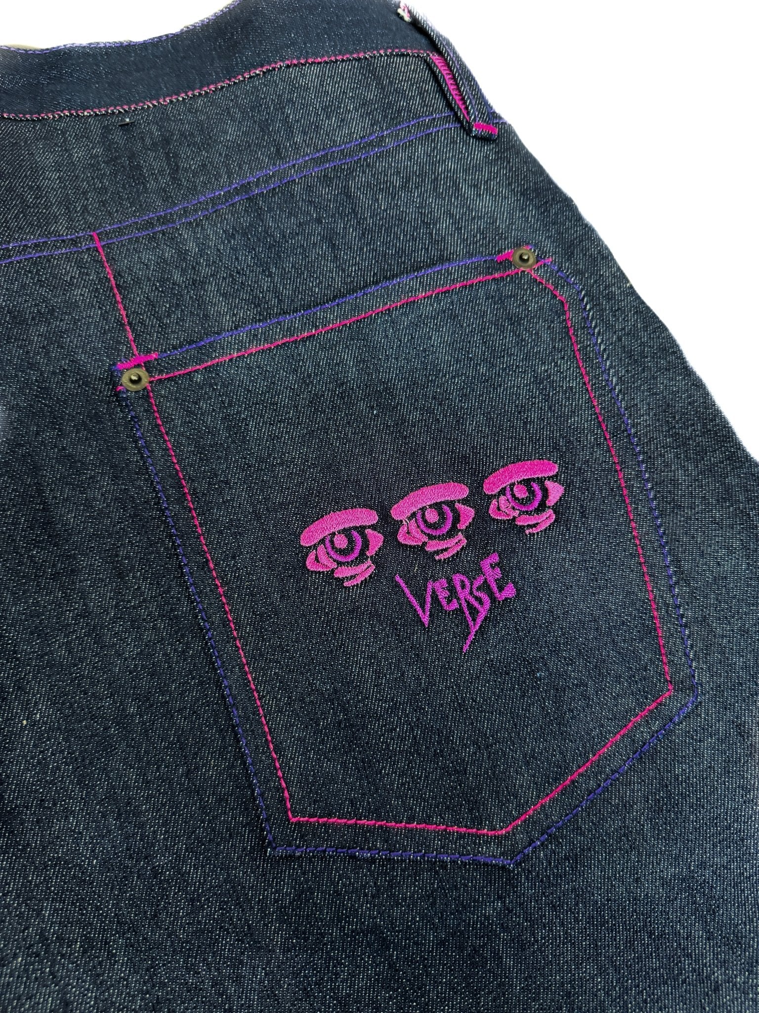 Two Tone TS Denim Jorts - Verse