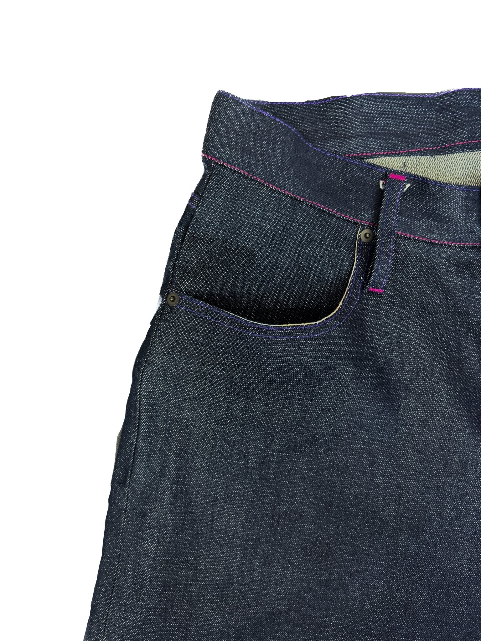 Two Tone TS Denim Jorts - Verse